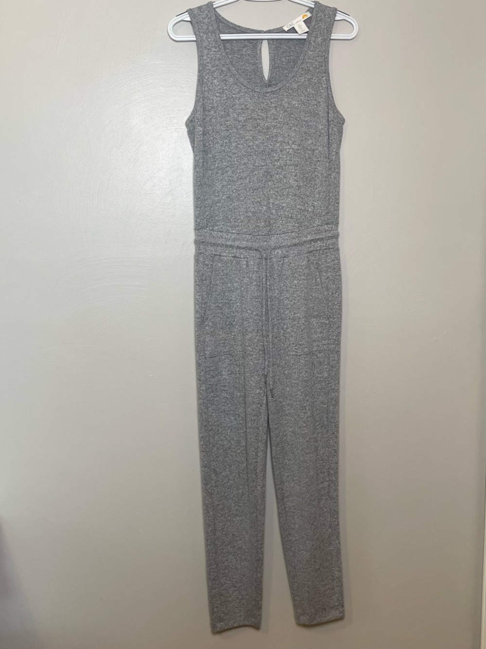 C &C California Grey Jumpsuit Size Small